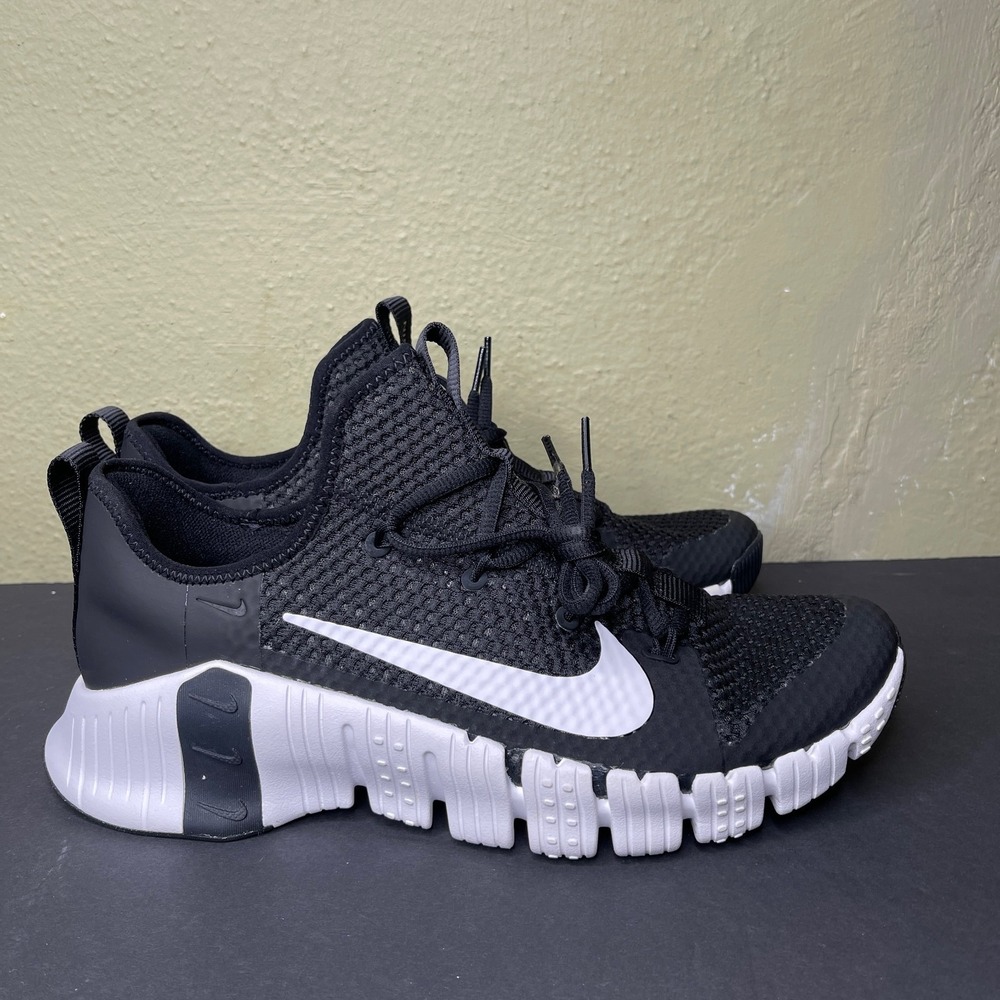 Nike Free Metcon 3 Men Size 11 Black White Gym Training Shoes New CJ0861-010